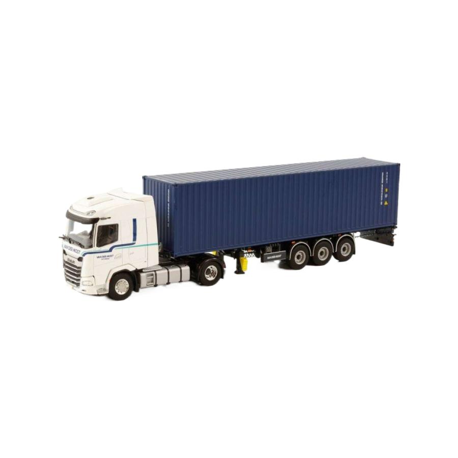 Van den Most DAF XG コンテナセミトレーラー トレーラー / WSI 1/50