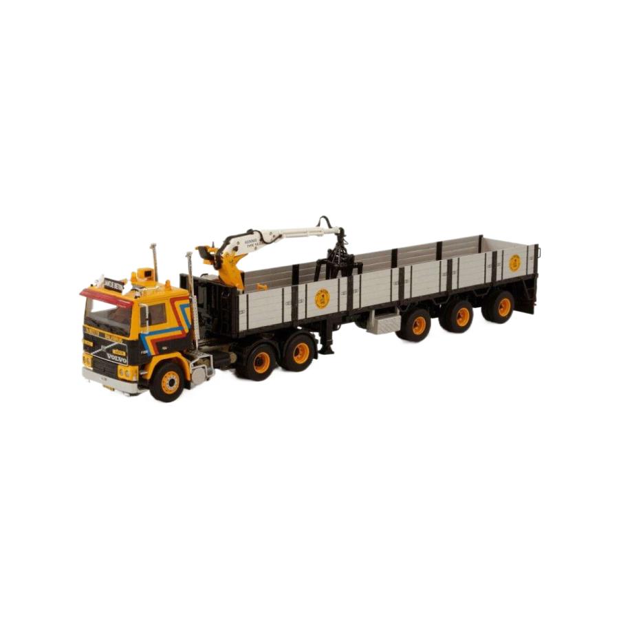 Fa. Buiter Volvo F12 6x2 レンガ運搬用セミトレーラー 3軸 / WSI 1/50