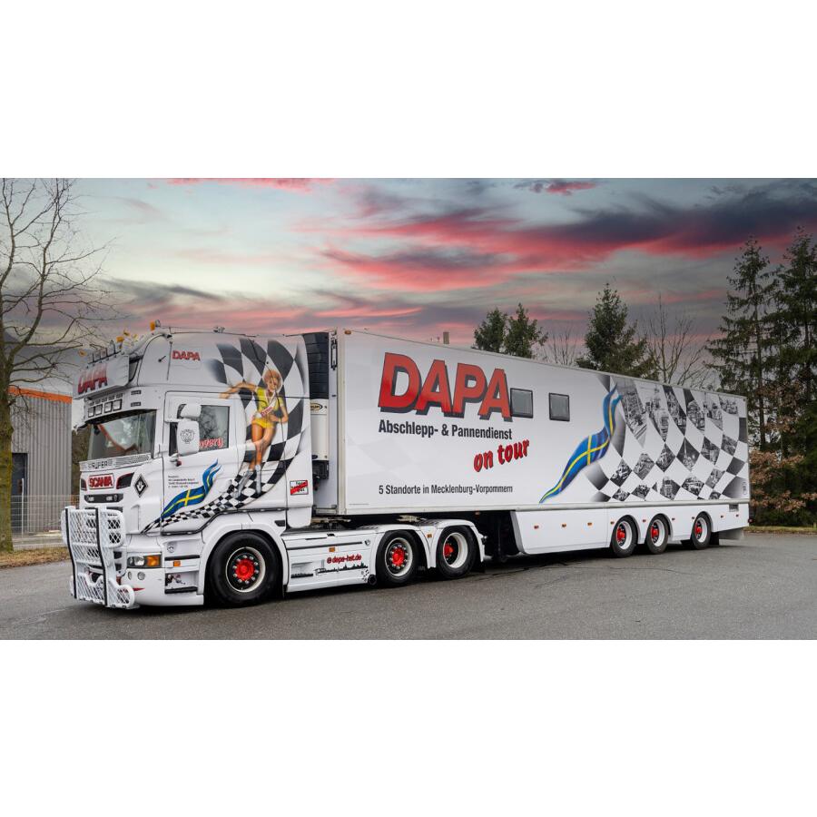 予約】12月以降発売予定DAPA GmbH SCANIA R6 TOPLINE 6X2 TWIN STEER