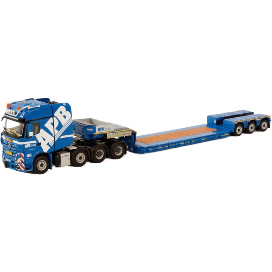 APB Plzen Mercedes-Benz Actros MP4 SLT GigaSpace トラクタヘッド / WSI 1/50 建設 ...