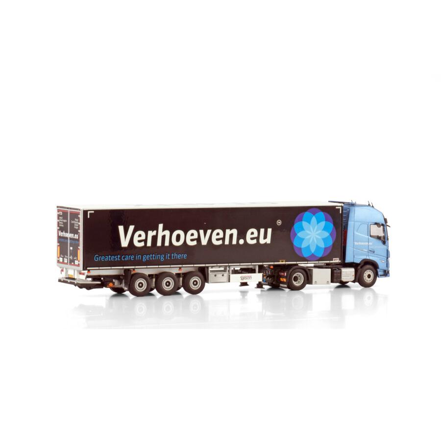 VERHOEVEN LOGISTICS VOLVO FH5 GLOBETROTTER XL 4X2 BOX TRAILER 3軸 トラック/WSI 1/50 建設機械模型 工事車両_1