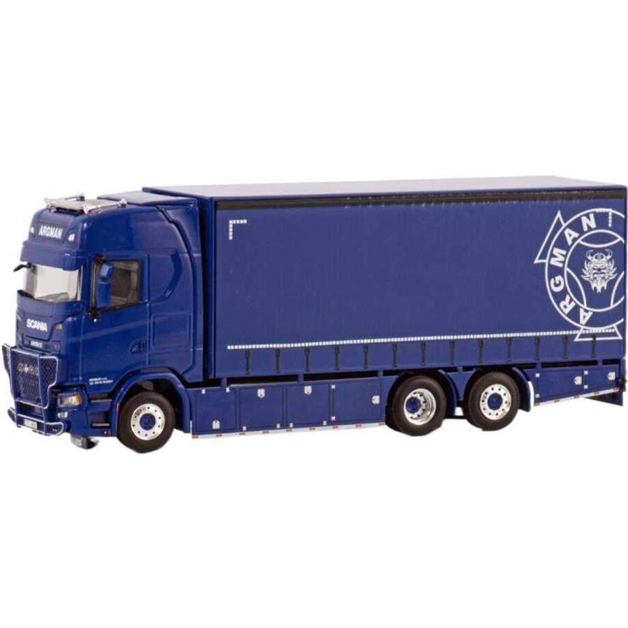 Argman s.r.o. Scania S Highline CS20H 6x2 タグアクスル カーテンリジッド トラック / WSI 1/50 | 