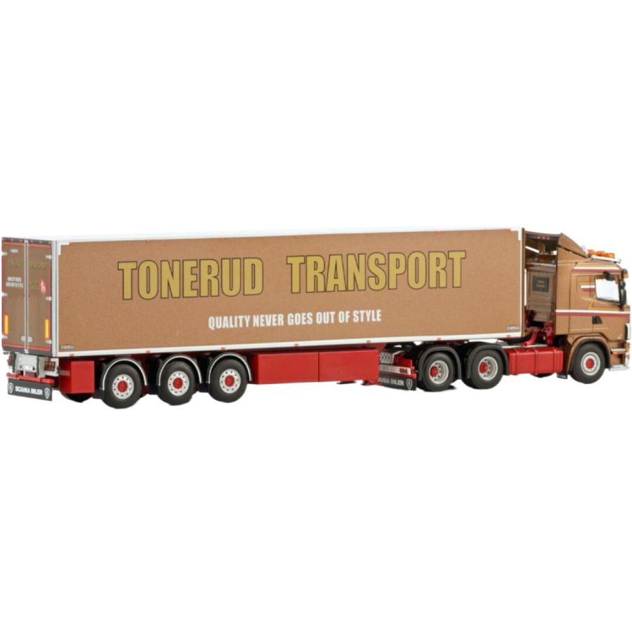 ご予約品 Tonerud Scania 4シリーズ 6x2 リフトアクスル 冷蔵トレーラー / WSI 1