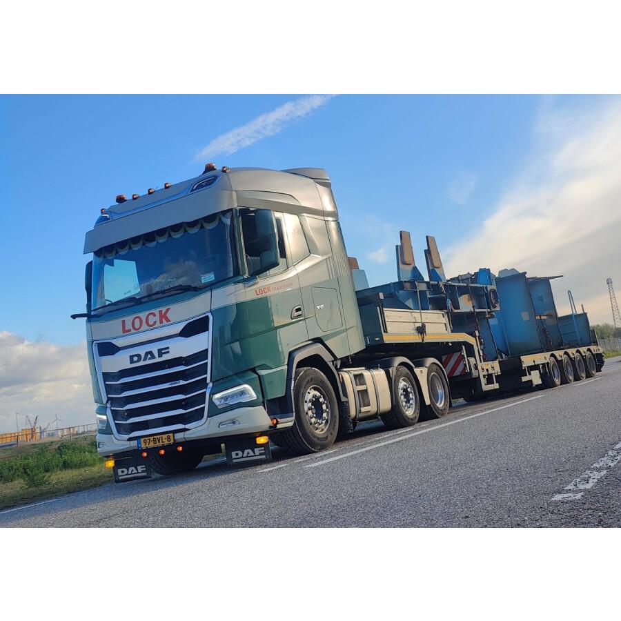 予約】LOCK TRANSPORT DAF XG 6X2 ツインステア セミローローダー WSI