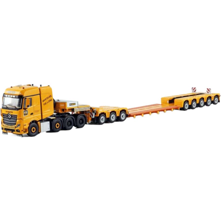 ZTZ Logistics Mercedes Benz Actros MP5 BigSpace 8x4 低床