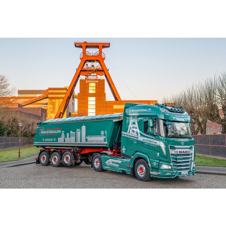 予約】2026年 DAF XG 4X2 ダンプトレーラー RUHRPOTT Sauerbaum WSI 1