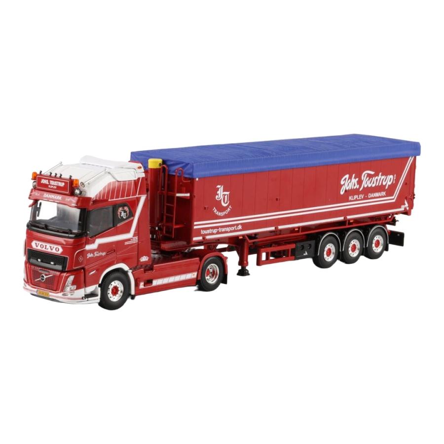 Johs. Toustrup Volvo FH Aero Globetrotter XL 4x2 ダンプ 3軸 WSI 1/50 ミニカー | 