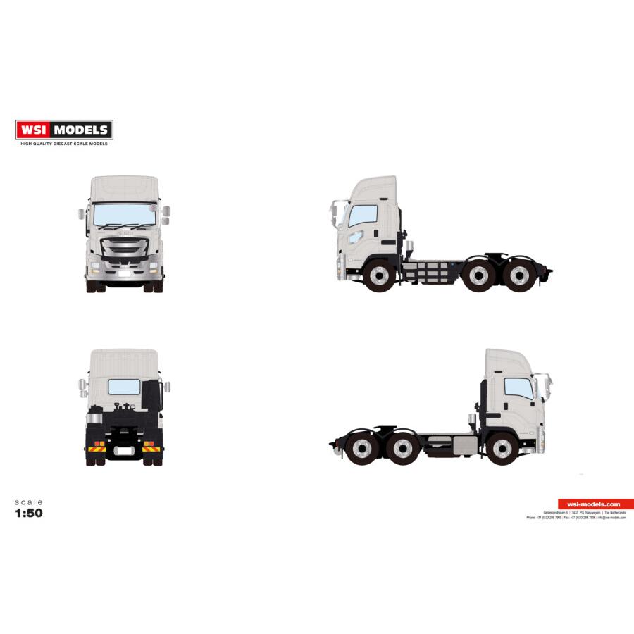 予約】2026年発売予定 ISUZU GIGA フルキャブ ハイルーフ シルバー
