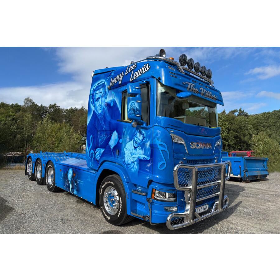 【予約】2026年発売予定 Scania R NORMAL CR20N 8X4 15M3 CONTAINER Molander WSI 1/50 模型 |  | 01