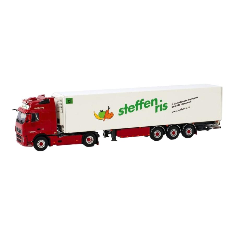 Steffen Ris - Regez ボルボ FH2 Globetrotter 冷凍冷蔵セミトレーラー 3軸 WSI 1/50 ミニカー | 