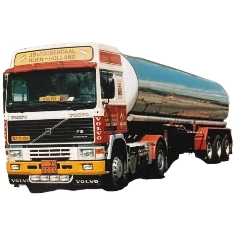 JB van Roosendaal Rijen Volvo F16 Globetrotter タンカーセミトレーラー WSI 1/50 | 