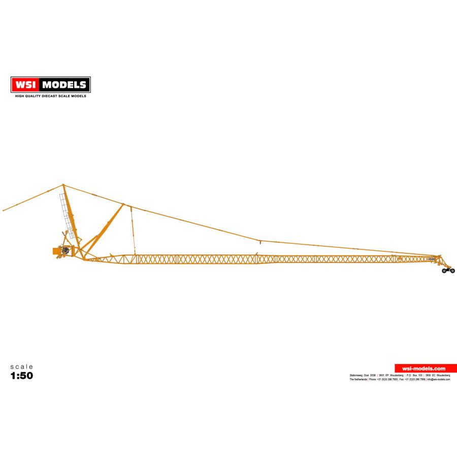 WSI 1/50 LIEBHERR LTM 1500 jibのみ Model review Diecast model shop, 1/50 scale models: trucks