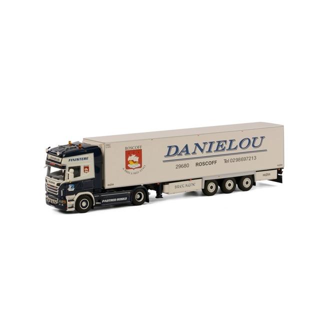 予約7-9月以降発売予定Danielou SCANIAスカニア R Topline リーファートレーラー Thermoking 3軸 /WSI 1/50 模型ミニカー | 