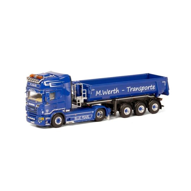 WSI 1/50 建設機械模型 工事車両 トレーラー トラック 紺 青 WSI 1/50 建設機械模型 工事車両 トレーラー トラック 紺 青