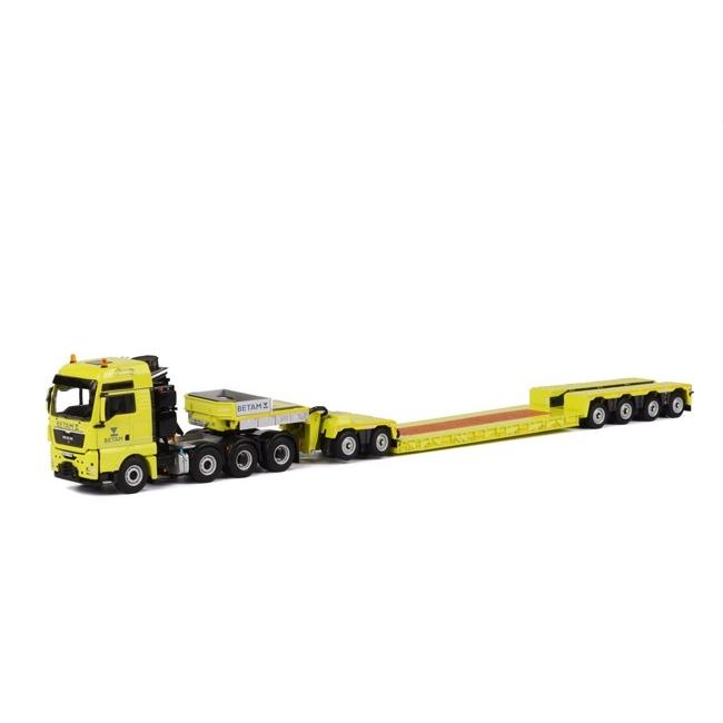 Betam MAN TGX XXL Nooteboomノーテブーム 4軸 EURO-PX + 2軸 ICP　トレーラー　/WSI 建設機械模型 工事車両 1/50 ミニチュア | 