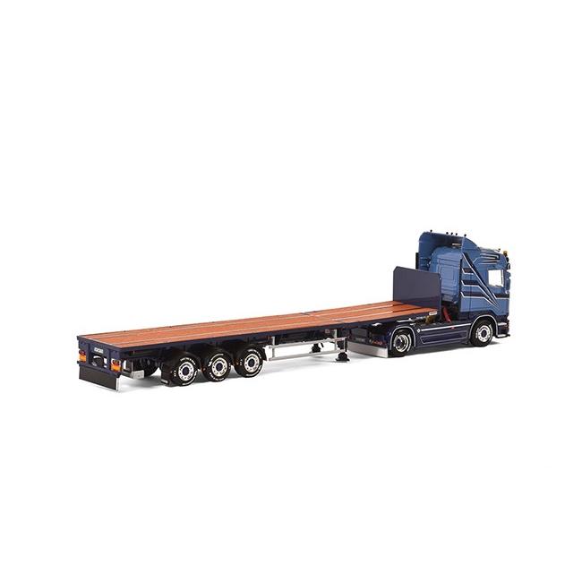 Schumacher Scania R Streamline Highline Flatbed Trailer 3軸