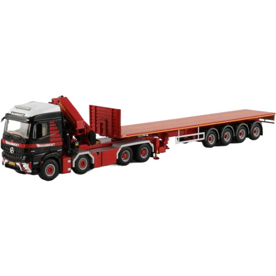 Mammoet Mercedes Benz Arocs MP4 2300mm セミトレーラー Palfinger/ WSI 1/50 | 