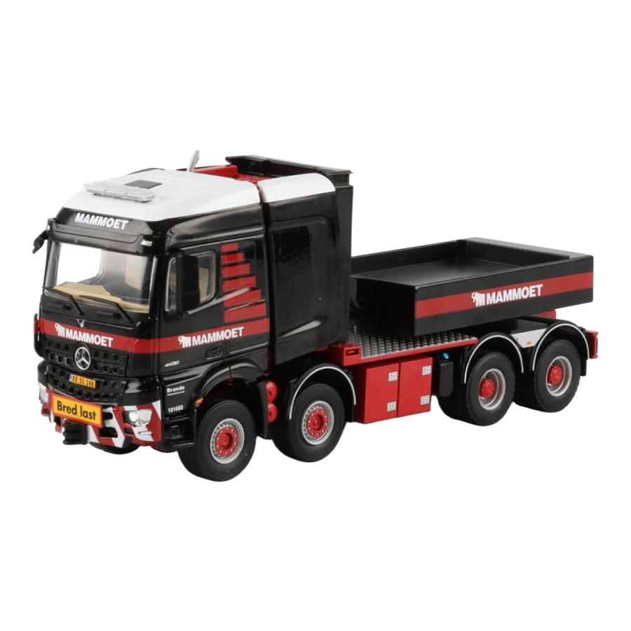 Mammoet メルセデス・ベンツ Arocs MP5 SLT ストリームスペース 8x6 バラストボックス WSI 1/50 ミニカー | 