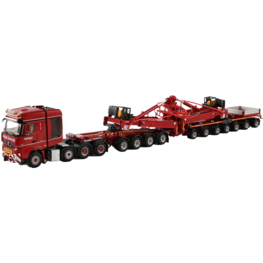 Nooteboom Red Line Mercedes Benz Arocs MP4 SLT Big Space 風力発電 / WSI 1/50 | 