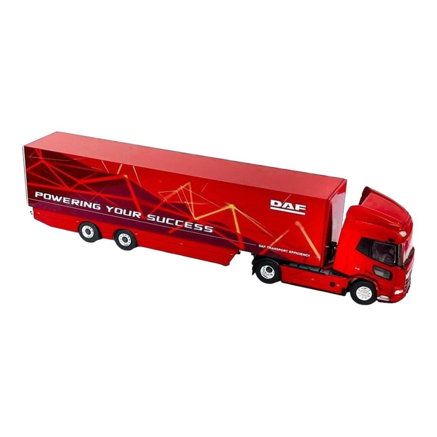 DAF XD SH ボックスセミトレーラー / WSI 1/50 ミニカー トラック模型 | 