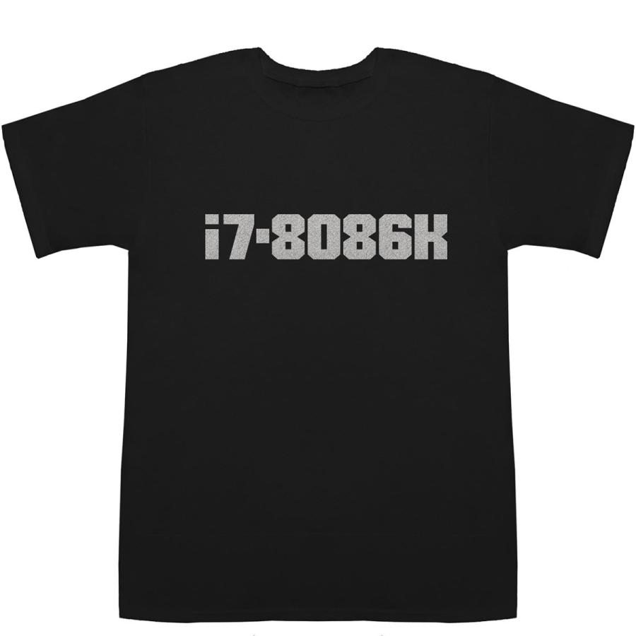 i7-8086k T-shirts【コンピューター】【intel インテル CPU