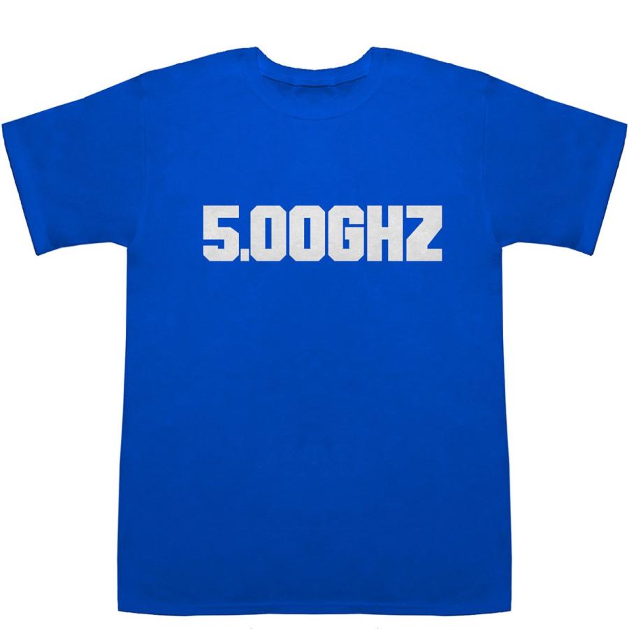 5.00GHz T-shirts【コンピューター】【intel インテル CPU】【Ｔシャツ】【ティーシャツ】｜bass-controll｜07