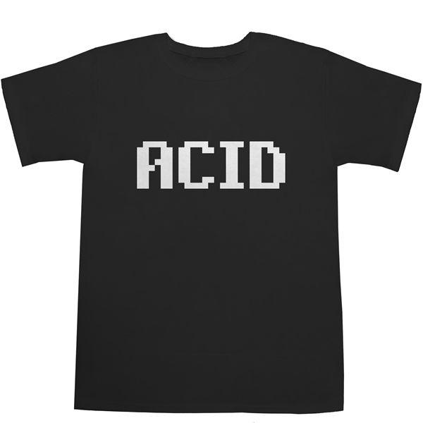 アシッド Tシャツ ACID T-shirts【テクノ】【ティーシャツ】｜bass-controll
