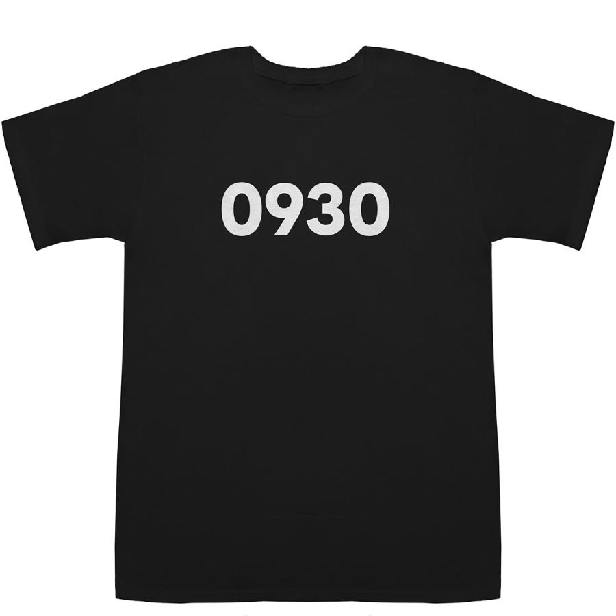 0930 T-shirts【Tシャツ】【ティーシャツ】【数字】【年代】【品番】【西暦】 : BASS CONTROLL - 通販 -  Yahoo!ショッピング