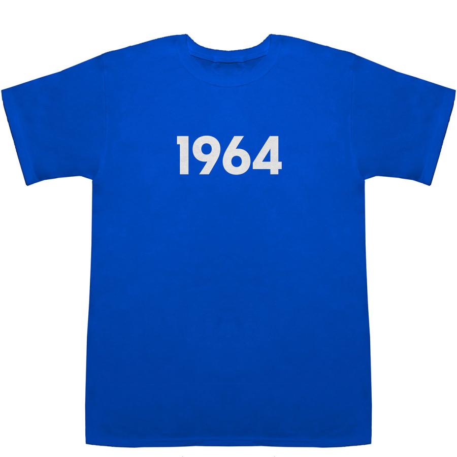 1964 T-shirts【Tシャツ】【ティーシャツ】【数字】【年代