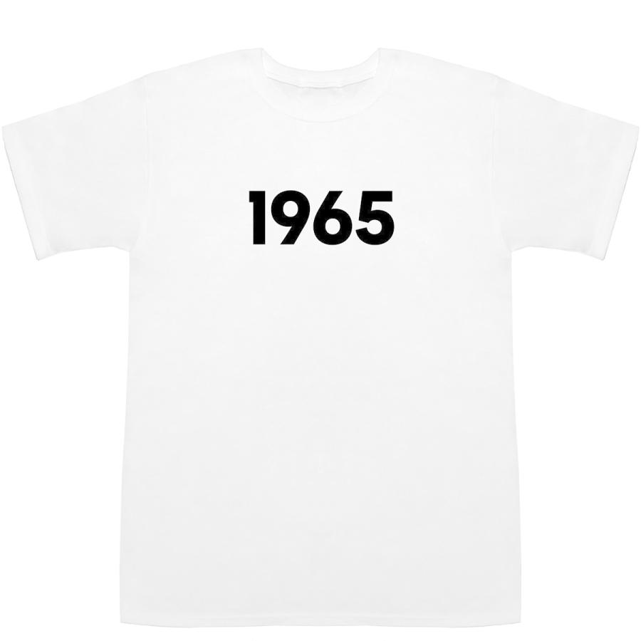 1965 T-shirts【Tシャツ】【ティーシャツ】【数字】【年代