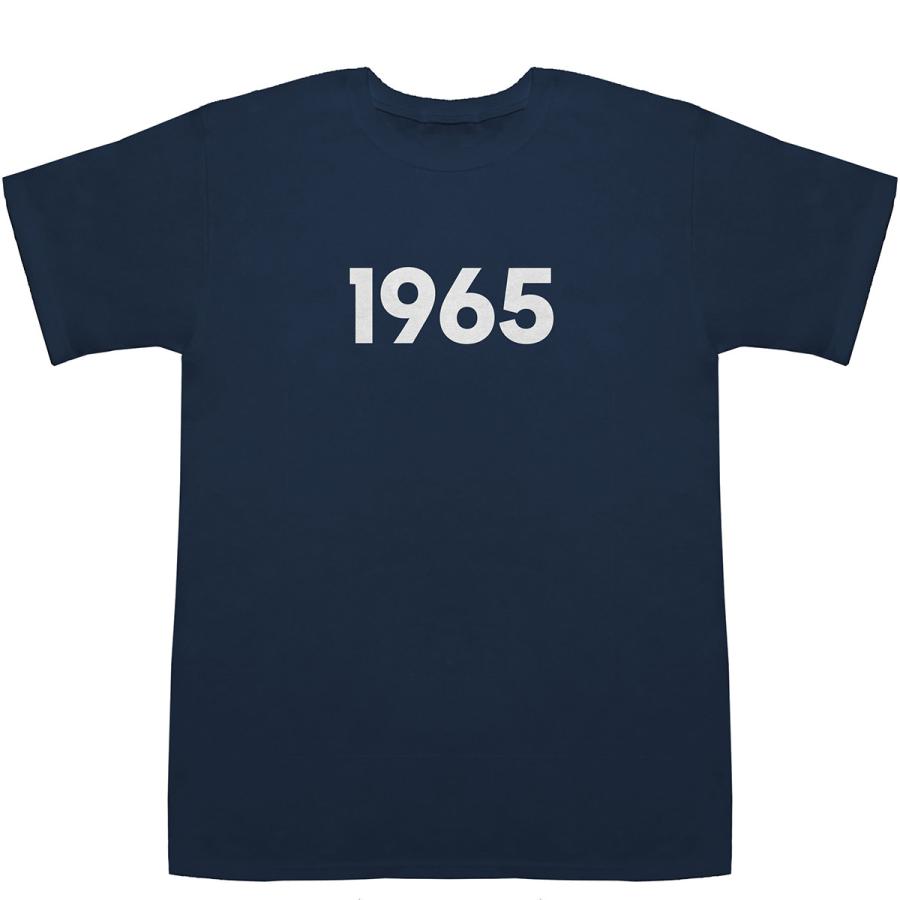 シャツ　実使用 1965 T-shirts【Tシャツ】【ティーシャツ】【数字】【年代