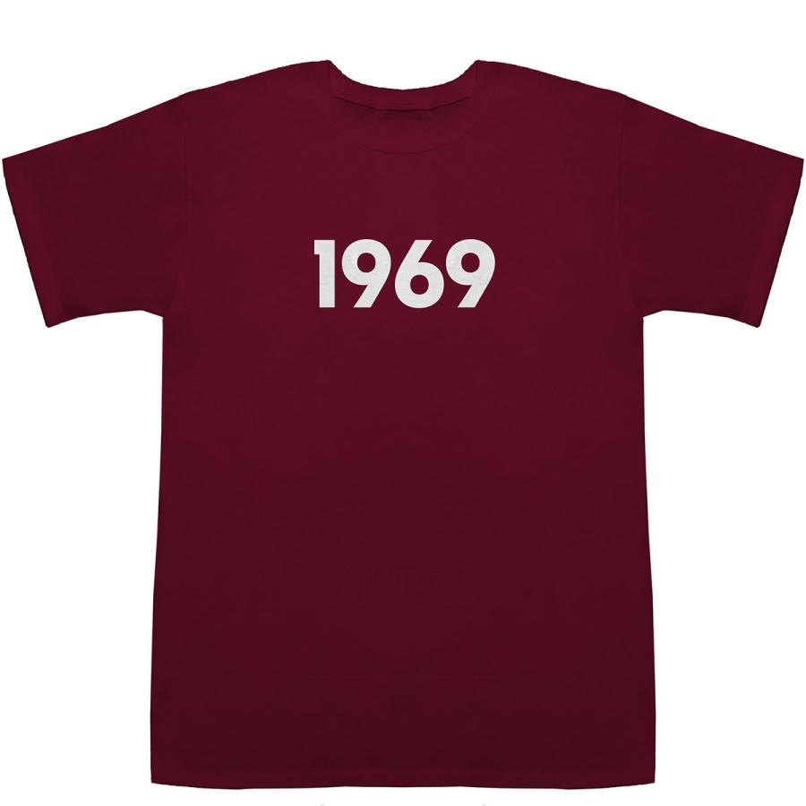 1969 T-shirts【Tシャツ】【ティーシャツ】【数字】【年代