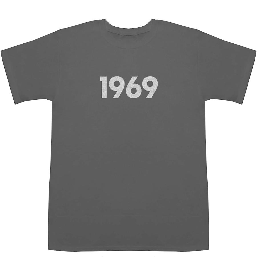 1969 T-shirts【Tシャツ】【ティーシャツ】【数字】【年代】【品番