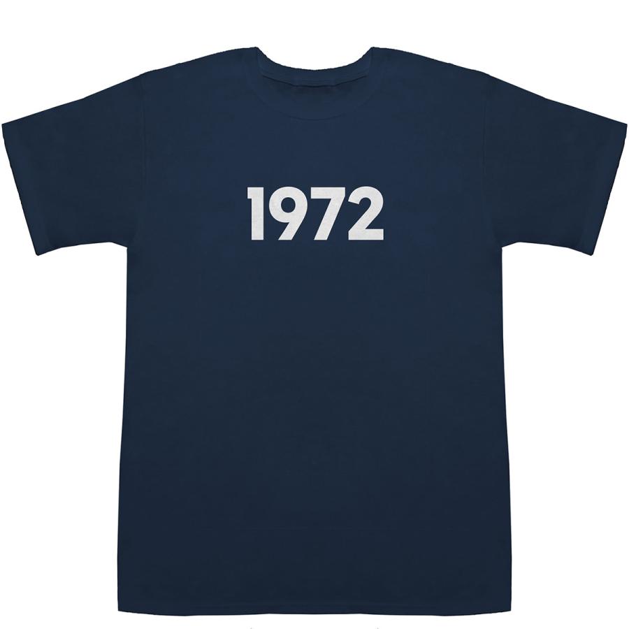 1972 T-shirts【Tシャツ】【ティーシャツ】【数字】【年代
