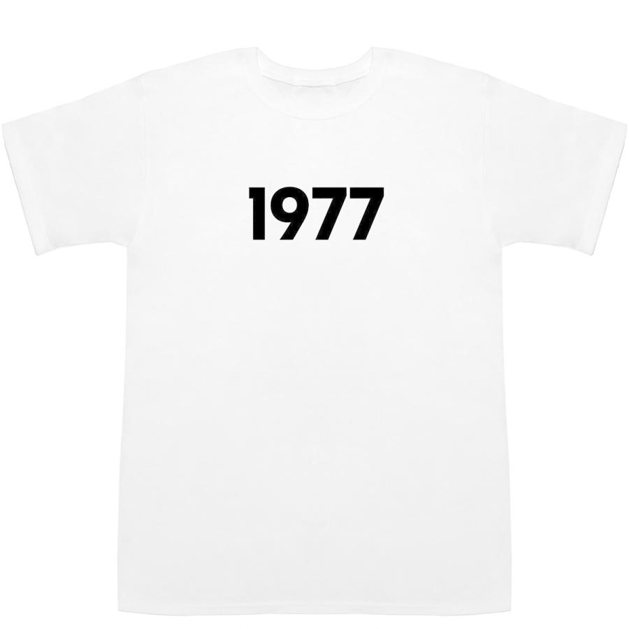 1977 T-shirts【Tシャツ】【ティーシャツ】【数字】【年代