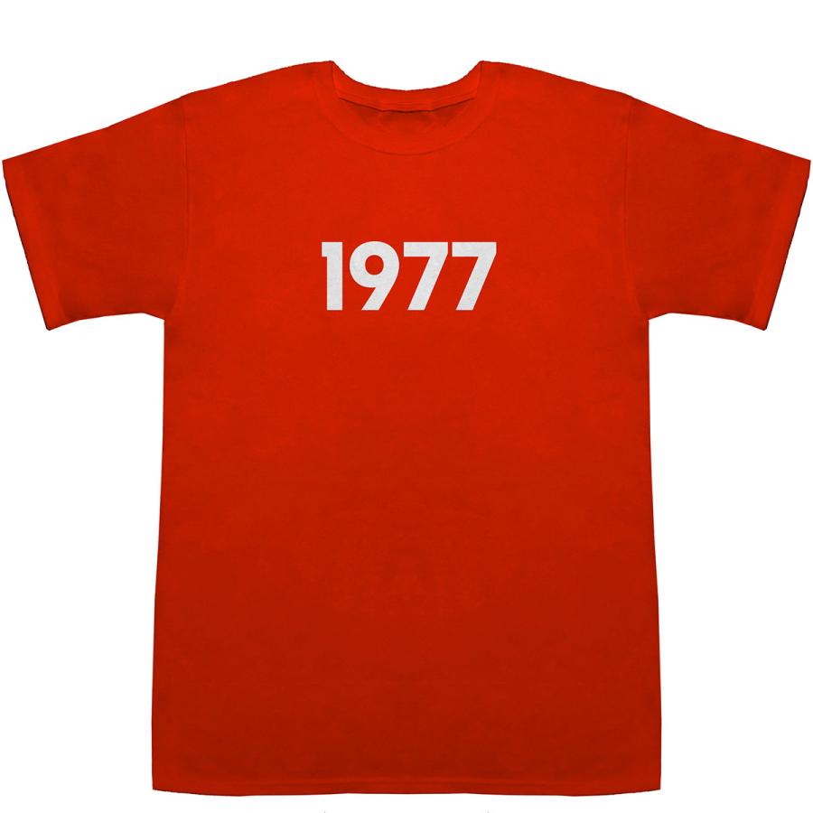 DTR 1994年 Tシャツ サイズL 1977 T-shirts【Tシャツ】【ティーシャツ】【数字】【年代