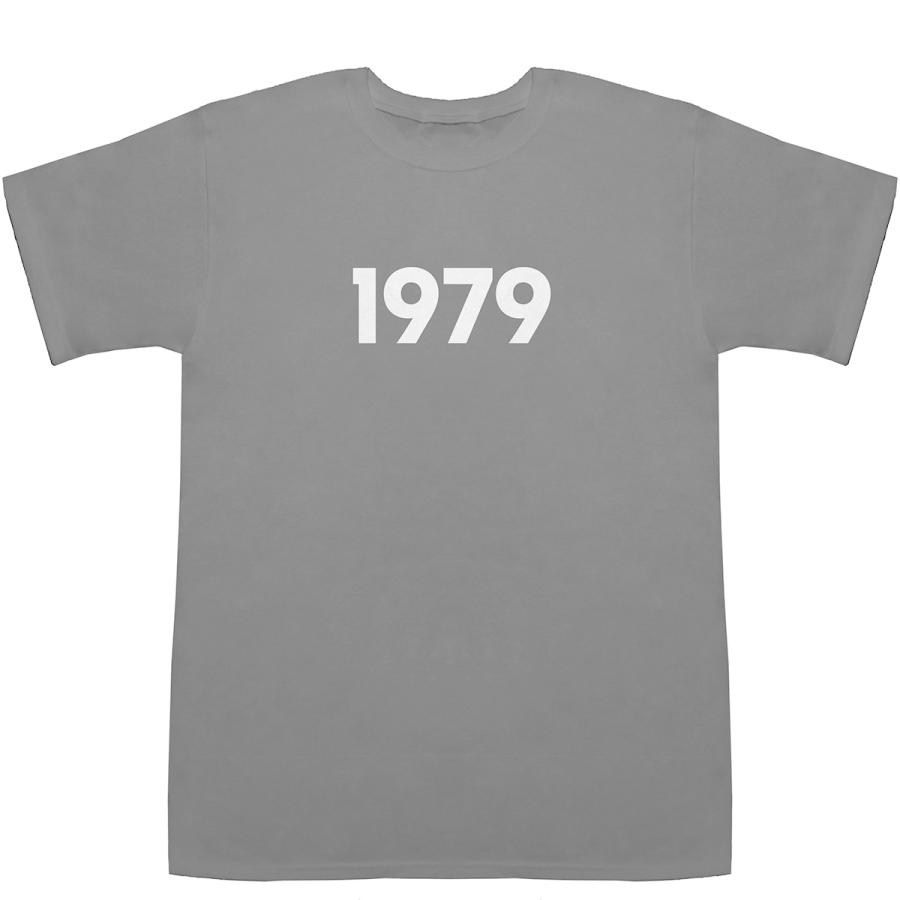1979 T-shirts【Tシャツ】【ティーシャツ】【数字】【年代