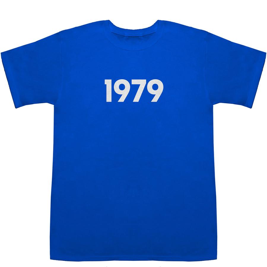 1979 T-shirts【Tシャツ】【ティーシャツ】【数字】【年代