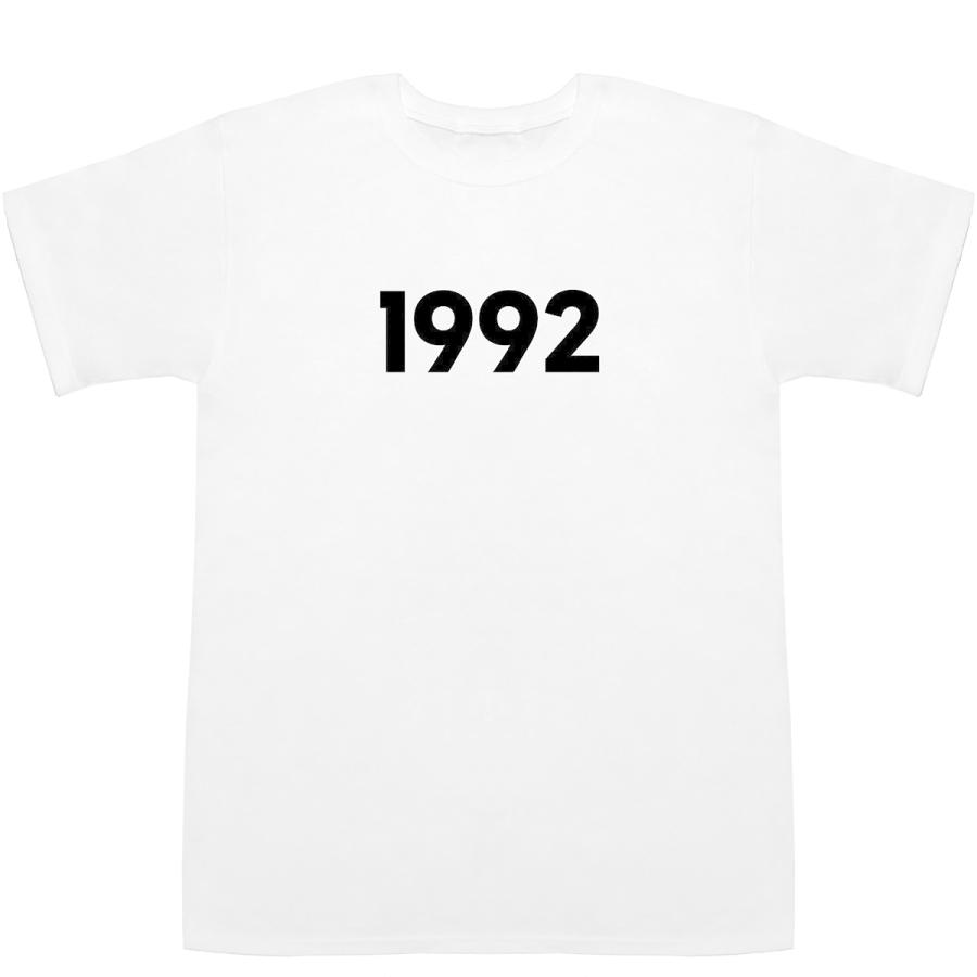 1992 T-shirts【Tシャツ】【ティーシャツ】【数字】【年代
