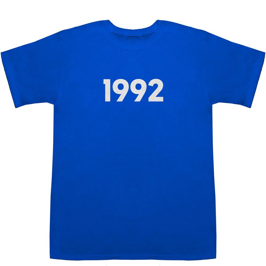 1992 T-shirts【Tシャツ】【ティーシャツ】【数字】【年代