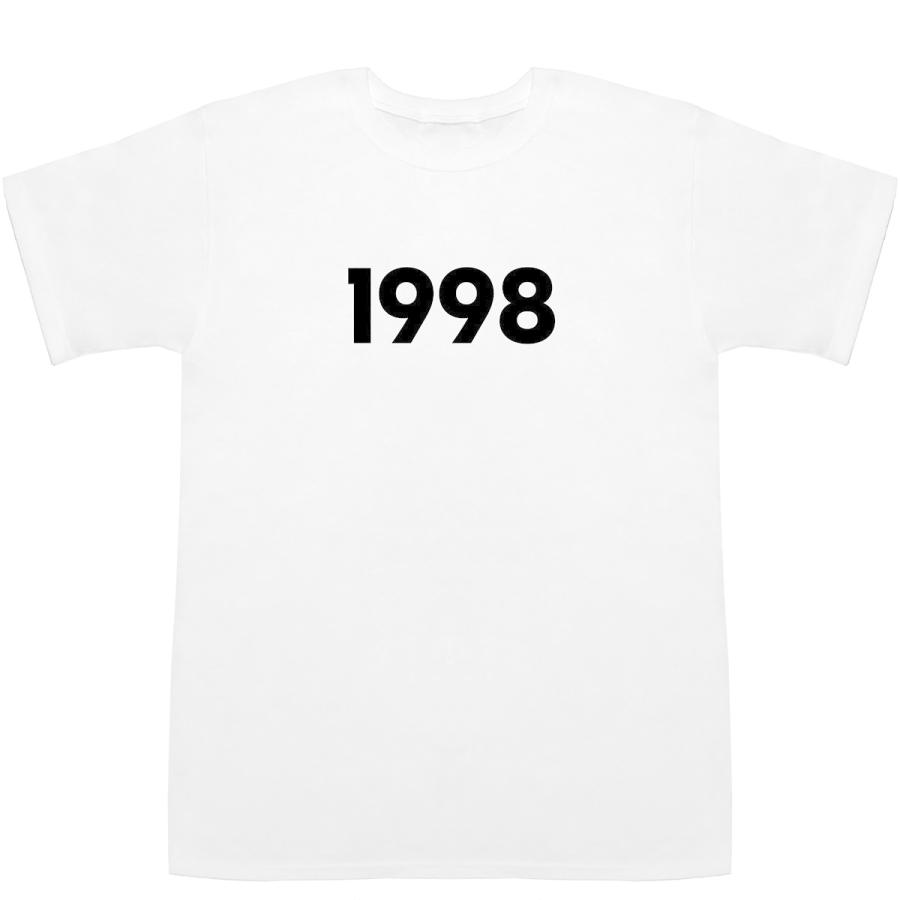 1998 T-shirts【Tシャツ】【ティーシャツ】【数字】【年代】【品番