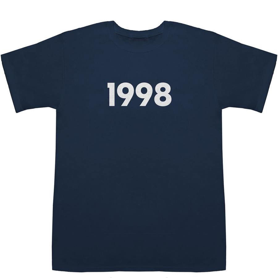 1998 T-shirts【Tシャツ】【ティーシャツ】【数字】【年代