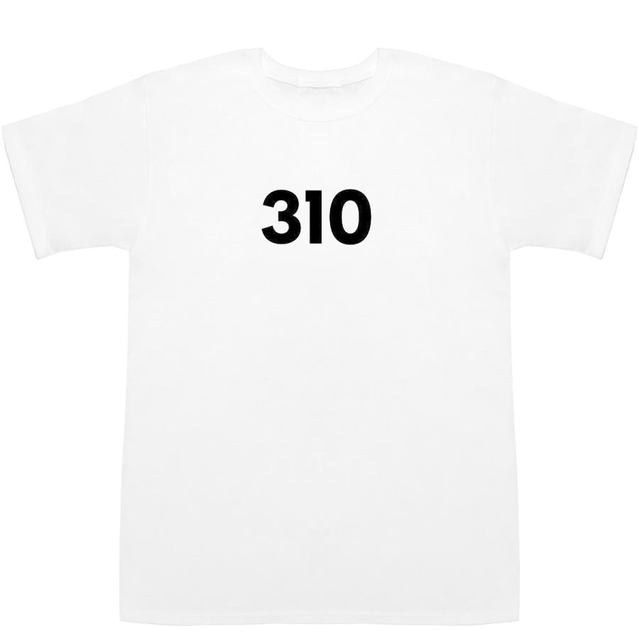 310 T-shirts【Tシャツ】【ティーシャツ】【数字】【年代