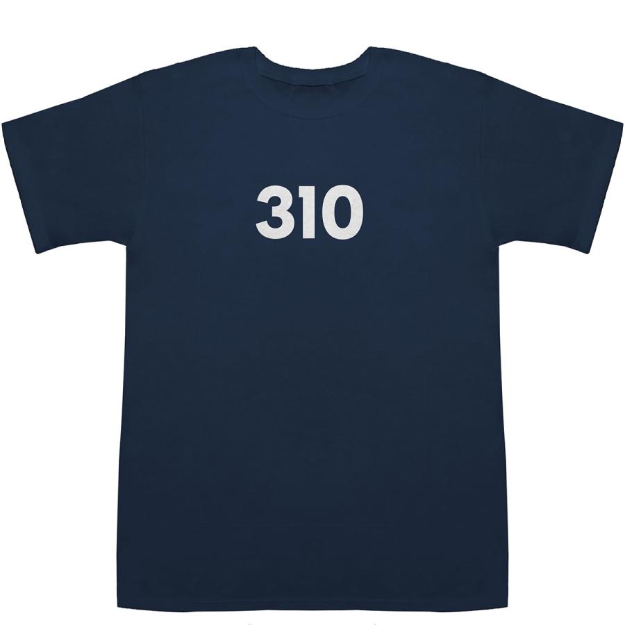 310 T-shirts【Tシャツ】【ティーシャツ】【数字】【年代