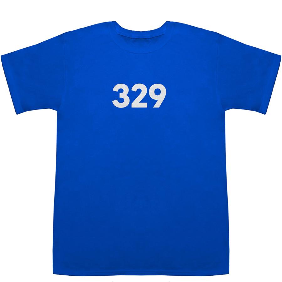 329 T-shirts【Tシャツ】【ティーシャツ】【数字】【年代