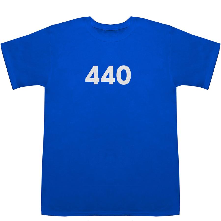 440 T-shirts【Tシャツ】【ティーシャツ】【数字】【年代】【品番】【西暦】｜bass-controll｜07