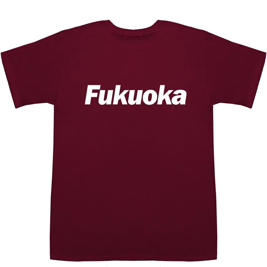福岡 Fukuoka T-shirts【Tシャツ】【ティーシャツ】【都道府県】【地名