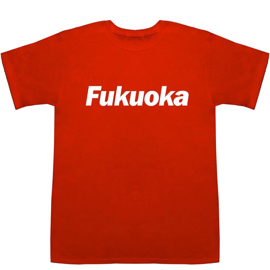 福岡 Fukuoka T-shirts【Tシャツ】【ティーシャツ】【都道府県】【地名