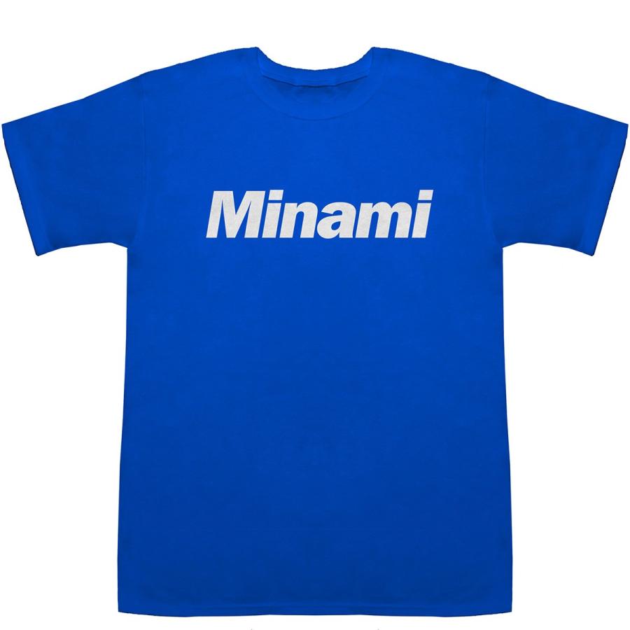 南 三波 Minami T-shirts【Tシャツ】【ティーシャツ】【名前】【なまえ