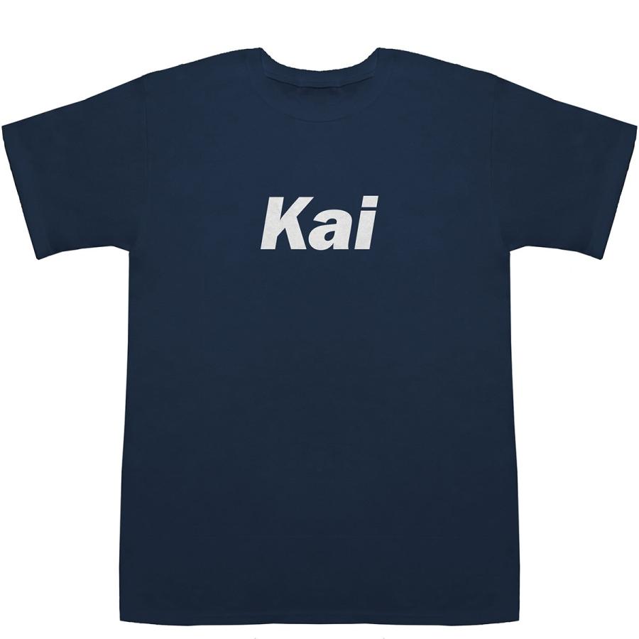 Kai 甲斐 カイ T-shirts【Tシャツ】【ティーシャツ】【名前】【なまえ  